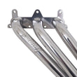 Load image into Gallery viewer, BBK 10-11 Camaro V6 Long Tube Exhaust Headers With Converters - 1-5/8 Silver Ceramic - Back View
