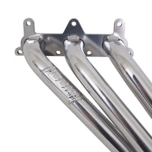 Load image into Gallery viewer, BBK 10-11 Camaro V6 Long Tube Exhaust Headers With Converters - 1-5/8 Silver Ceramic - Back View