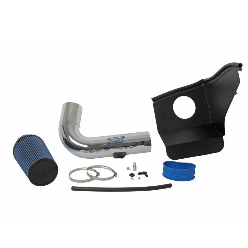 BBK 10-15 Camaro LS3 L99 Cold Air Intake Kit - Chrome Finish (Not for ZL1 Model) - Installation View