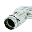 Load image into Gallery viewer, BBK 10-15 Camaro LS3 L99 Long Tube Exhaust Headers With Converters - 1-3/4 Chrome - Back View