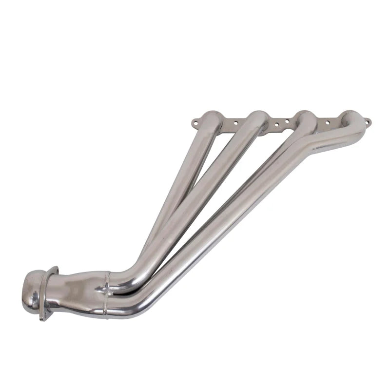 BBK 10-15 Camaro LS3 L99 Long Tube Exhaust Headers With Converters - 1-3/4 Silver Ceramic - Installation View