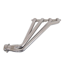 Load image into Gallery viewer, BBK 10-15 Camaro LS3 L99 Long Tube Exhaust Headers With Converters - 1-3/4 Silver Ceramic - Installation View