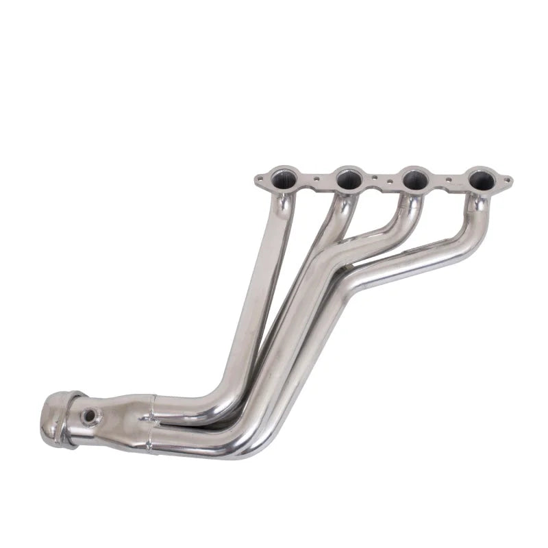 BBK 10-15 Camaro LS3 L99 Long Tube Exhaust Headers With Converters - 1-3/4 Silver Ceramic - Additional View 6