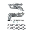 Load image into Gallery viewer, BBK 10-15 Camaro LS3 L99 Shorty Tuned Length Exhaust Headers - 1-3/4 Silver Ceramic - Main Product View