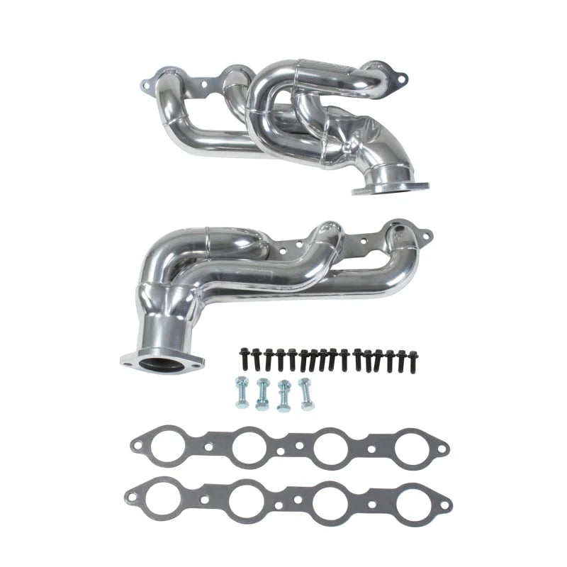 BBK 10-15 Camaro LS3 L99 Shorty Tuned Length Exhaust Headers - 1-3/4 Silver Ceramic - Main Product View