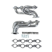 Load image into Gallery viewer, BBK 10-15 Camaro LS3 L99 Shorty Tuned Length Exhaust Headers - 1-3/4 Silver Ceramic - Main Product View