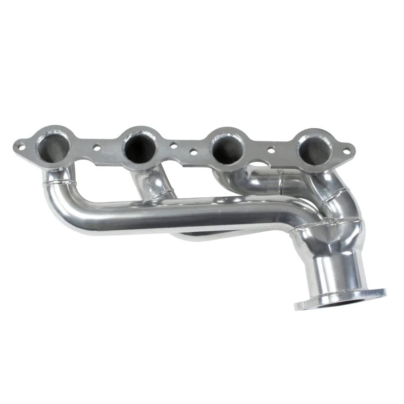 BBK 10-15 Camaro LS3 L99 Shorty Tuned Length Exhaust Headers - 1-3/4 Silver Ceramic - Side View