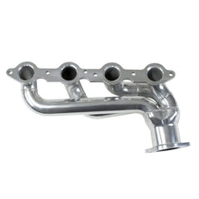 Load image into Gallery viewer, BBK 10-15 Camaro LS3 L99 Shorty Tuned Length Exhaust Headers - 1-3/4 Silver Ceramic - Side View