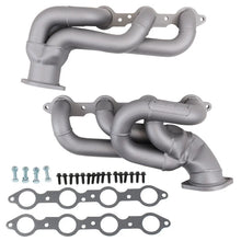 Load image into Gallery viewer, BBK 10-15 Camaro LS3 L99 Shorty Tuned Length Exhaust Headers - 1-3/4 Titanium Ceramic - Main Product View