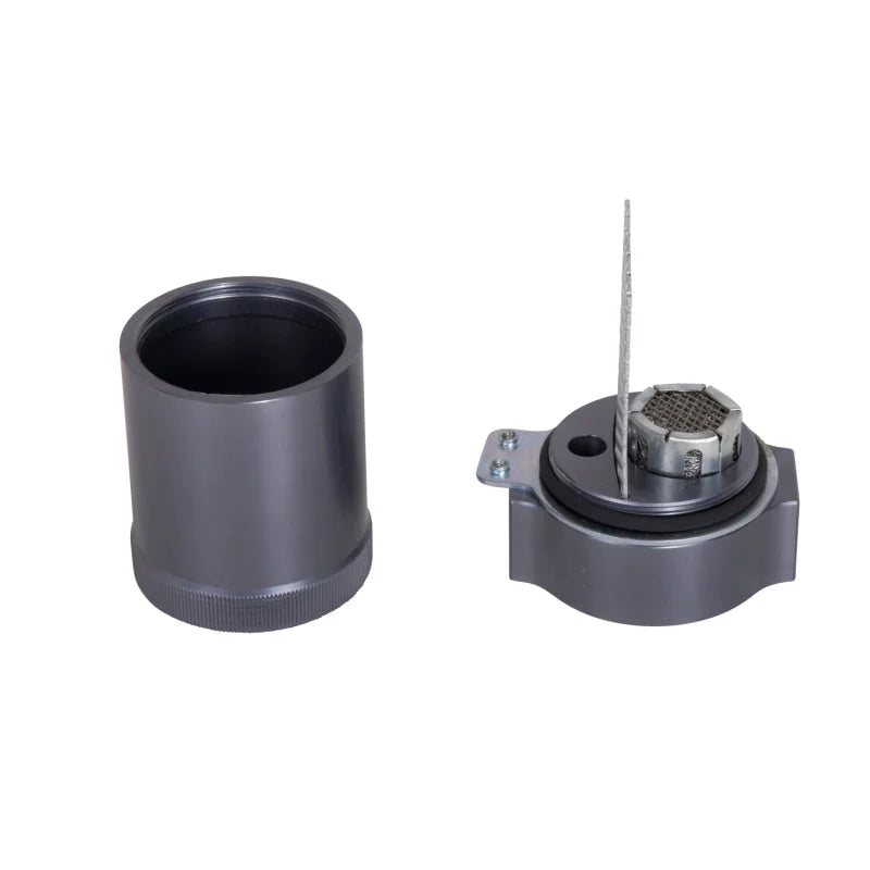 BBK 10-15 Chevrolet Camaro 6.2L V8 Oil Separator Kit - Passenger Side - Side View