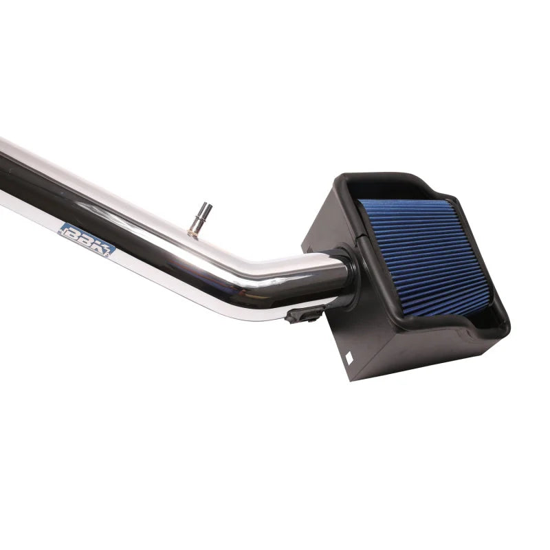 BBK 10-15 Ford Raptor Truck 6.2 Cold Air Intake Kit - Chrome Finish - Detail View