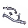 Load image into Gallery viewer, BBK 11-14 Ford F-150 Coyote 5.0 3in Short Exhaust Mid Y-Pipe w/ Catalytic Converters (For 1947) - Main Product View