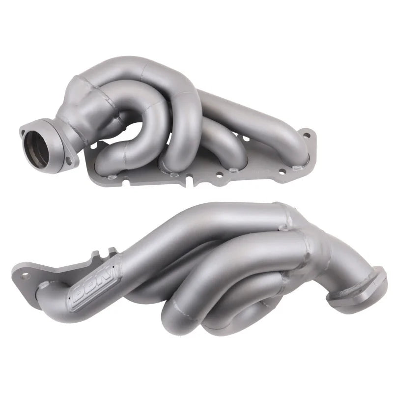 BBK 11-14 Ford F-150 Coyote 5.0 Shorty Tuned Length Exhaust Headers - 1-3/4in Titanium Ceramic - Main Product View