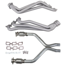 Load image into Gallery viewer, BBK 11-14 Ford Mustang V6 1-3/4 Long Tube Headers w/High Flow Catted X-Pipe (Ti Ceramic)