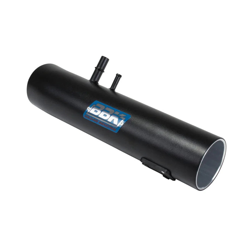 BBK 11-14 Mustang 3.7 V6 Cold Air Intake Kit - Blackout Finish - Side View