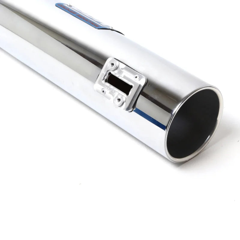 BBK 11-14 Mustang 3.7 V6 Cold Air Intake Kit - Chrome Finish - Back View