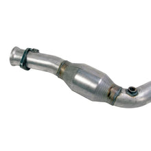Load image into Gallery viewer, BBK 11-14 Mustang 3.7 V6 High Flow X Pipe With Catalytic Converters - 2-1/2 - Back View