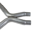 Load image into Gallery viewer, BBK 11-14 Mustang 3.7 V6 Short Mid X Pipe With Catalytic Converters 2-1/2 For BBK Long Tube Headers - Installation View