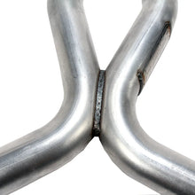 Load image into Gallery viewer, BBK 11-14 Mustang 5.0 High Flow After Cat X Pipe - 2-3/4 - Side View
