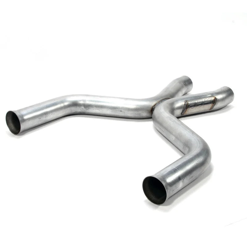 BBK 11-14 Mustang 5.0 High Flow After Cat X Pipe - 2-3/4 - Installation View