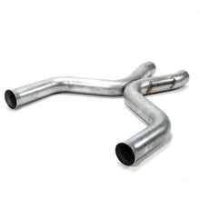 Load image into Gallery viewer, BBK 11-14 Mustang 5.0 High Flow After Cat X Pipe - 2-3/4 - Installation View