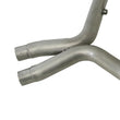 Load image into Gallery viewer, BBK 11-14 Mustang 5.0 Short Mid X Pipe With Catalytic Converters 3.0 For BBK Long Tube Headers - Back View