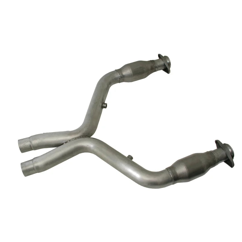 BBK 11-14 Mustang 5.0 Short Mid X Pipe With Catalytic Converters 3.0 For BBK Long Tube Headers - Additional View 5