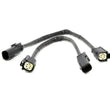 Load image into Gallery viewer, BBK 11-14 Mustang V6 GT Rear O2 Sensor Wire Harness Extensions 12 (pair) - Side View