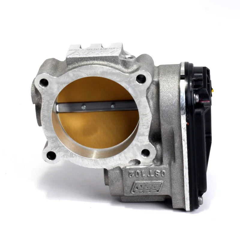BBK 11-17 Ford Mustang 3.7L V6 / 11-14 Ford F-150 3.7L 73mm Throttle Body BBK Power Plus Series - Side View