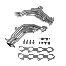 Load image into Gallery viewer, BBK 11-20 Dodge Challenger Hemi 6.4L Shorty Tuned Length Exhaust Headers - 1-7/8in Silver Ceramic - Main Product View
