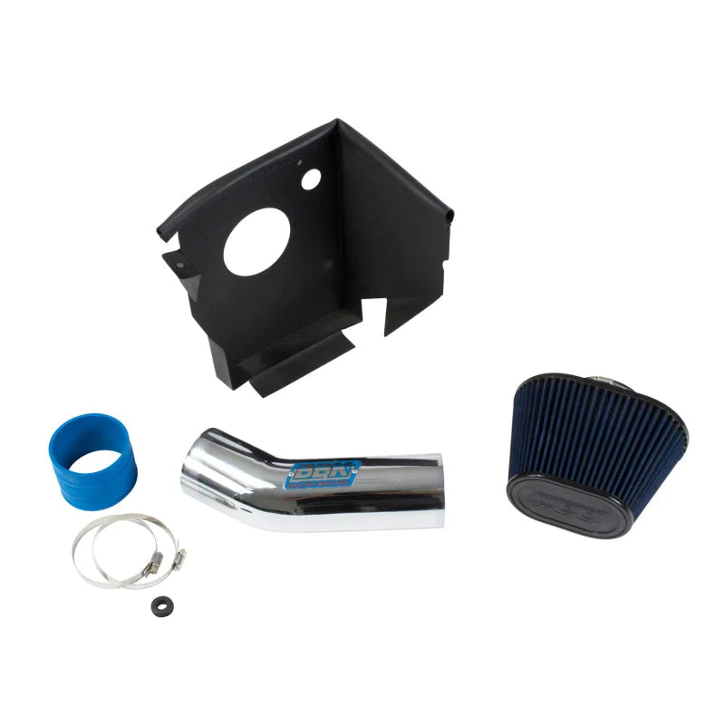 BBK 11-20 Dodge Challenger/Charger 6.4L Hemi Cold Air Intake - Chrome Finish - Side View