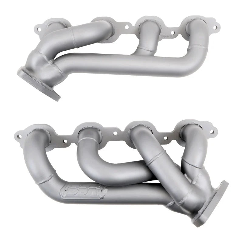 BBK 14-18 GM Truck 5.3/6.2 1 3/4in Shorty Tuned Length Headers - Titanium Ceramic - Main Product View