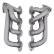 Load image into Gallery viewer, BBK 14-18 GM Truck 5.3/6.2 1 3/4in Shorty Tuned Length Headers - Titanium Ceramic - Back View