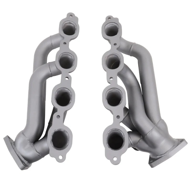 BBK 14-18 GM Truck 5.3/6.2 1 3/4in Shorty Tuned Length Headers - Titanium Ceramic - Additional View 5