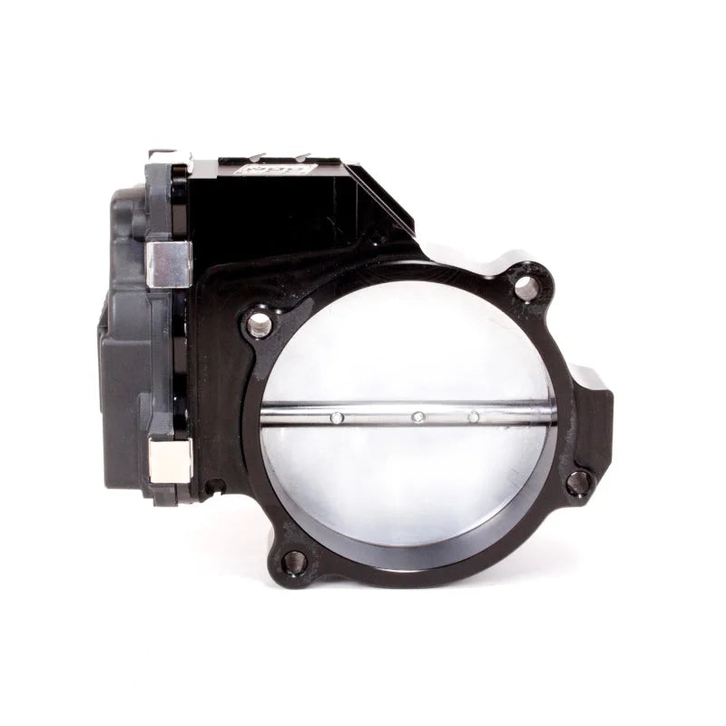 BBK 15-20 Dodge Hellcat 6.2L 100mm Black Billet Series Throttle Body (CARB EO 2016 Only) - Side View