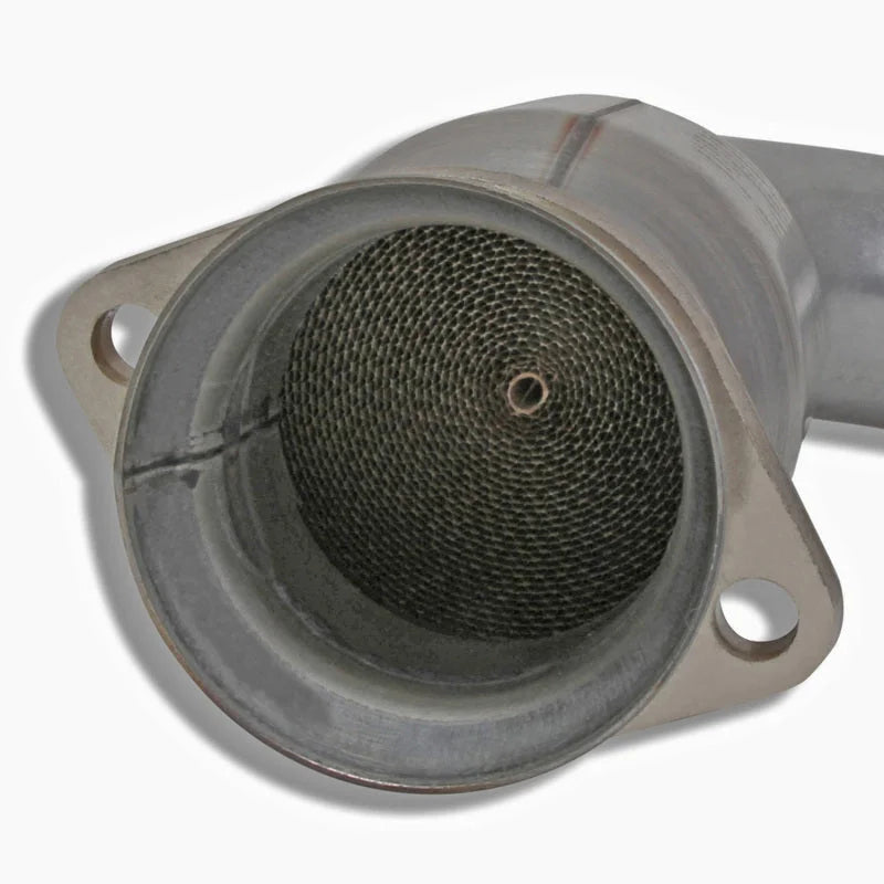 BBK 16-20 Chevrolet Camaro SS Short Mid Pipe Kit w/High Flow Cats (For 4044/40440) - Detail View