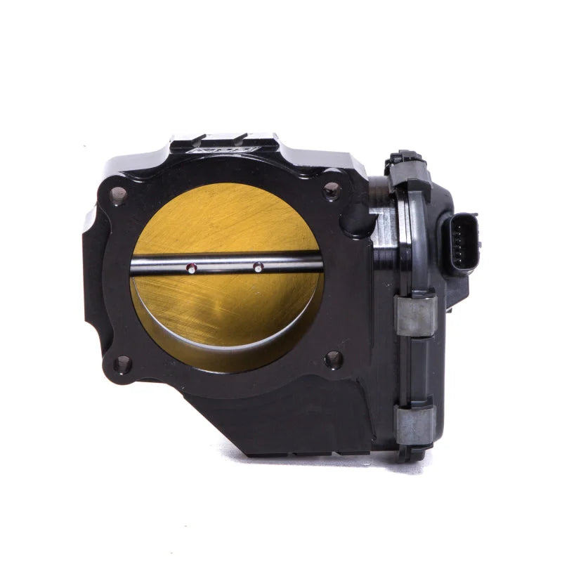 BBK 17-20 Ford F150 Raptor 3.5L EcoBoost 73mm Black Series Billet Throttle Body (CARB EO 17-19 Only) - Back View