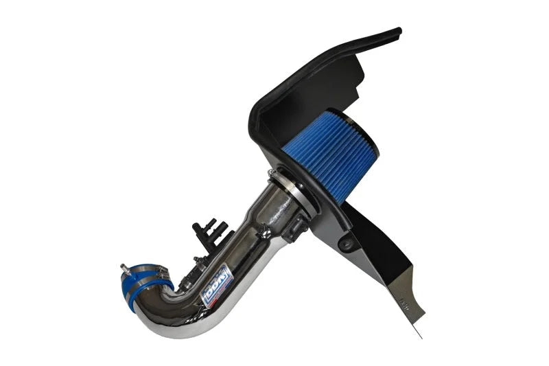 BBK 18-20 Ford Mustang GT 5.0L Cold Air Intake Kit - Chrome Finish - Side View
