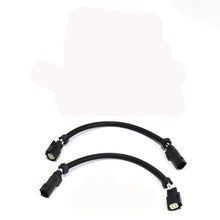 Load image into Gallery viewer, BBK 18-20 Ford Mustang GT O2 Sensor Wire Harness Extensions 16in (Pair) - Side View