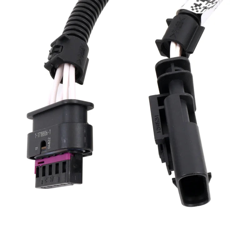 BBK 18-20 Ford Mustang GT O2 Sensor Wire Harness Extensions 16in (Pair) - Installation View