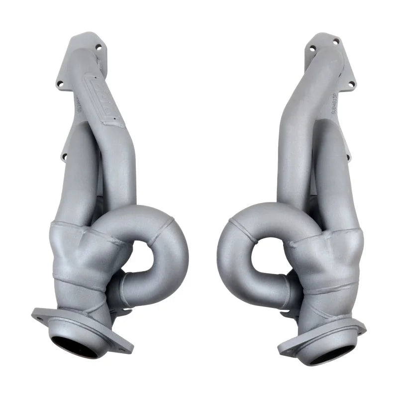 BBK 19-22 Dodge Ram 1500 5.7L (Excl MagaCab) Shorty Tuned Exhaust Headers - 1-3/4in Titanium Ceramic - Back View