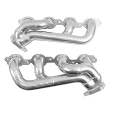 Load image into Gallery viewer, BBK 19-24 GM Full Size 5.3/6.2L Shorty Headers (Silver Ceramic) - Side View