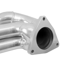 Load image into Gallery viewer, BBK 19-24 GM Full Size 5.3/6.2L Shorty Headers (Silver Ceramic) - Back View