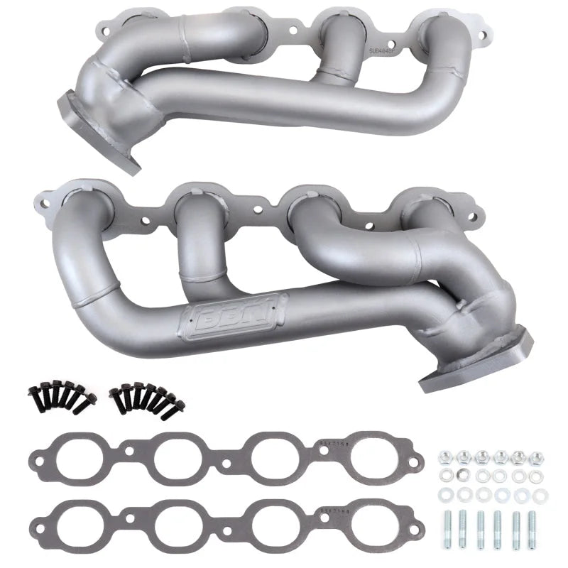 BBK 19-24 GM Full Size 5.3/6.2L Shorty Headers (Ti Ceramic) - Main Product View