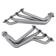 Load image into Gallery viewer, BBK 2010-15 Camaro Ls3/L99 1-7/8 Full-LenGTh Headers W/ High Flow Cats (Titanium Ceramic) - Side View