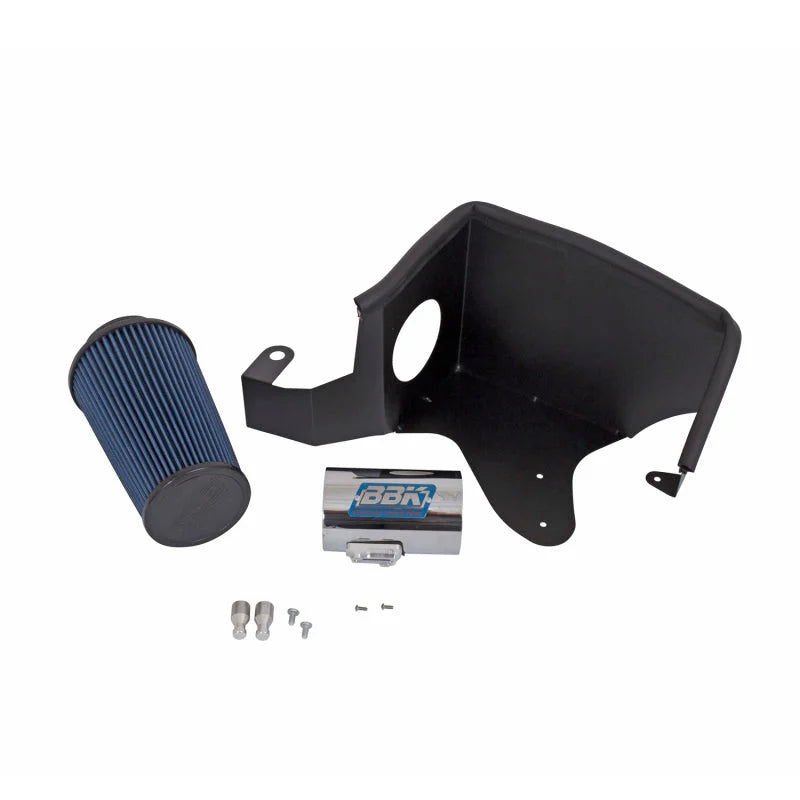 BBK 2010 Mustang 4.6 GT Cold Air Intake Kit - Chrome Finish - Side View