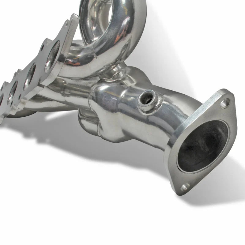 BBK 2015-16 Ford Mustang GT 5.0L 1-3/4 Tuned LenGTh Header System (Ceramic) - Side View