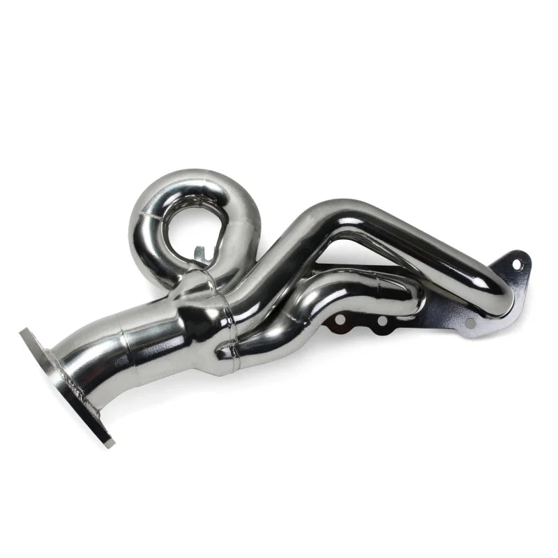 BBK 2015-16 Ford Mustang GT 5.0L 1-3/4 Tuned LenGTh Header System (Chrome) - Side View