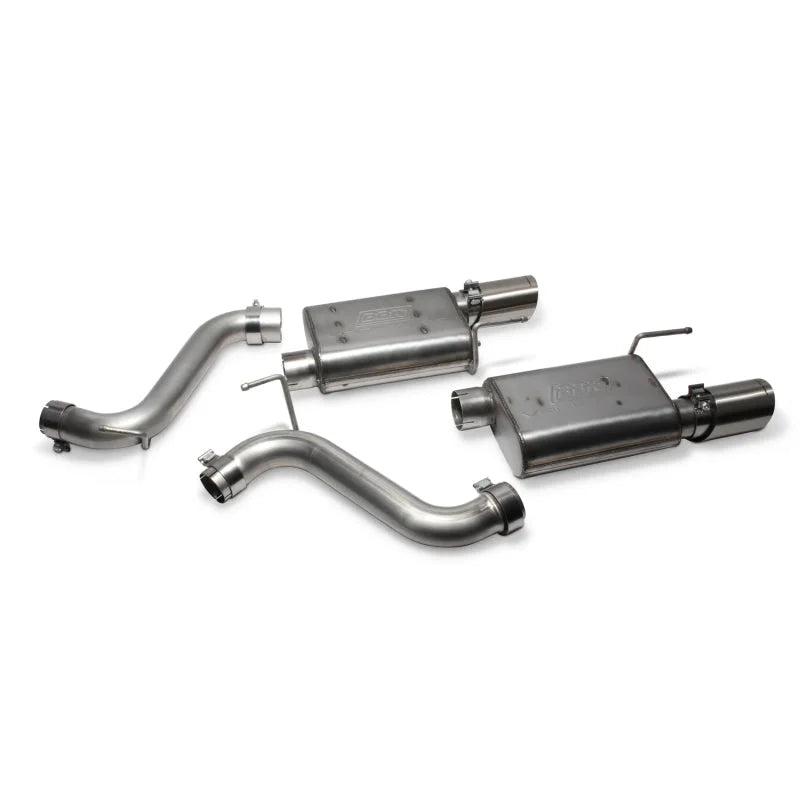 BBK 2015-16 Ford Mustang GT Varitune Axle Back System (Cut & Clamp Direct Bolt On Design) - Main Product View