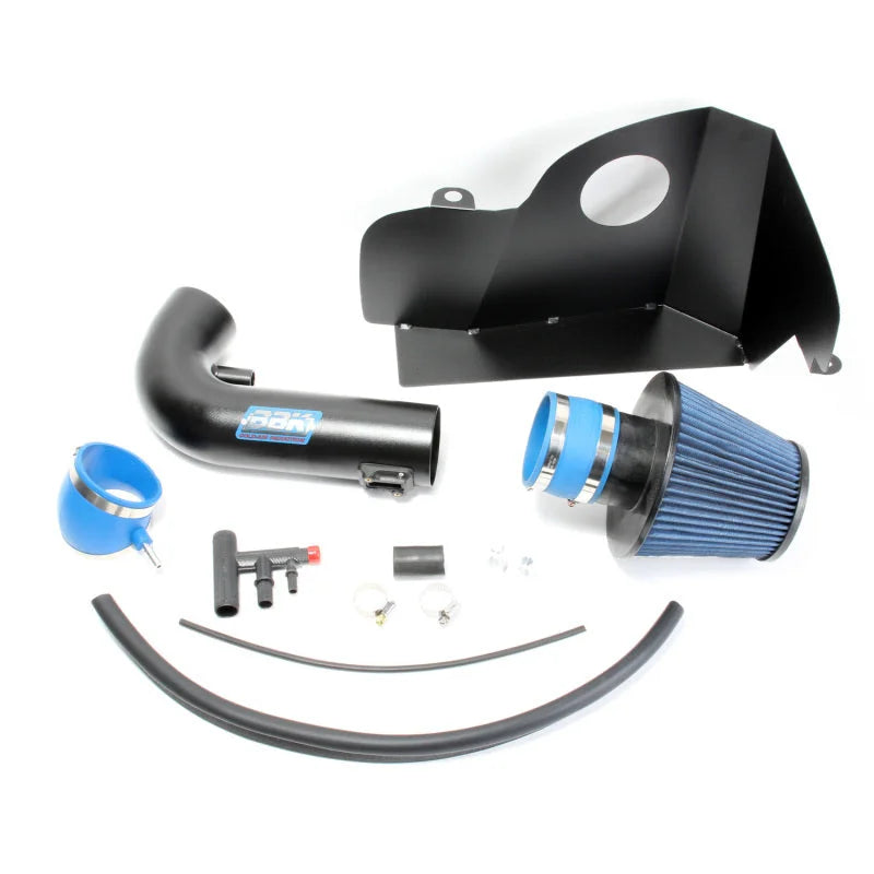 BBK 2015-16 Mustang GT 5.0L Cold Air Induction System Blackout - Back View